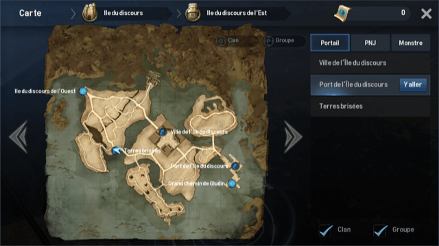 Lineage 2 Map Fr