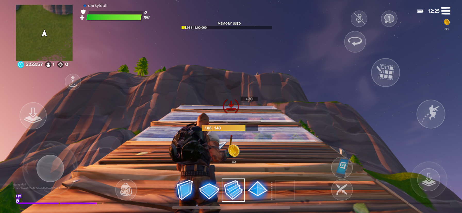 Fortnite Mobile for Android - How to Build Powerful and Effective Structures