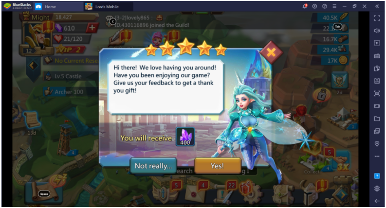 Lords Mobile: How to Get Free Gems?