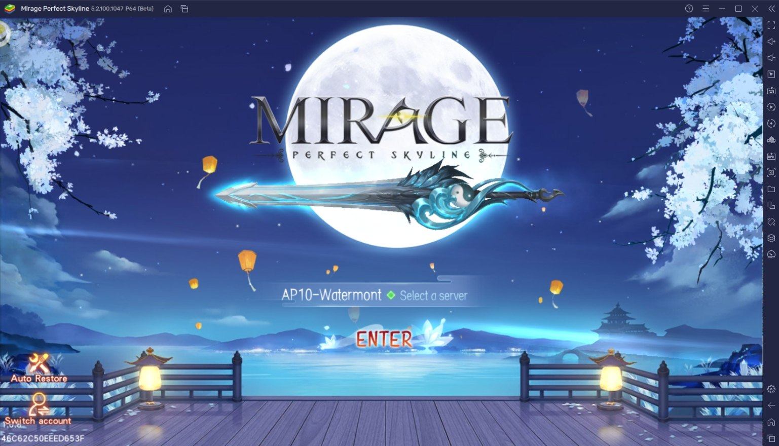 Jak zagrać w Mirage: Perfect Skyline z Bluestacks na PC