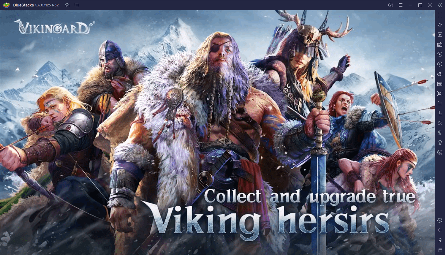 Jak grać w Vikingard na PC z BlueStacks