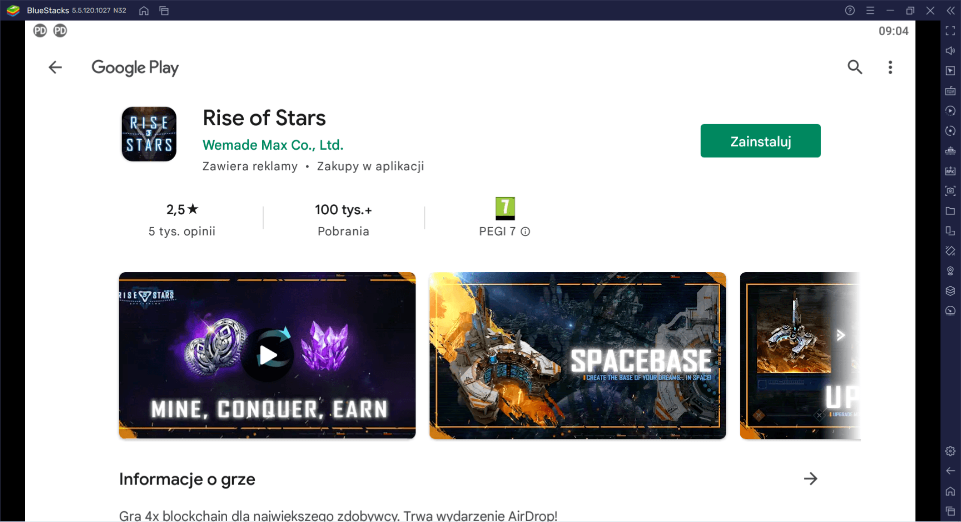 Jak grać w Rise of Stars na PC z BlueStacks