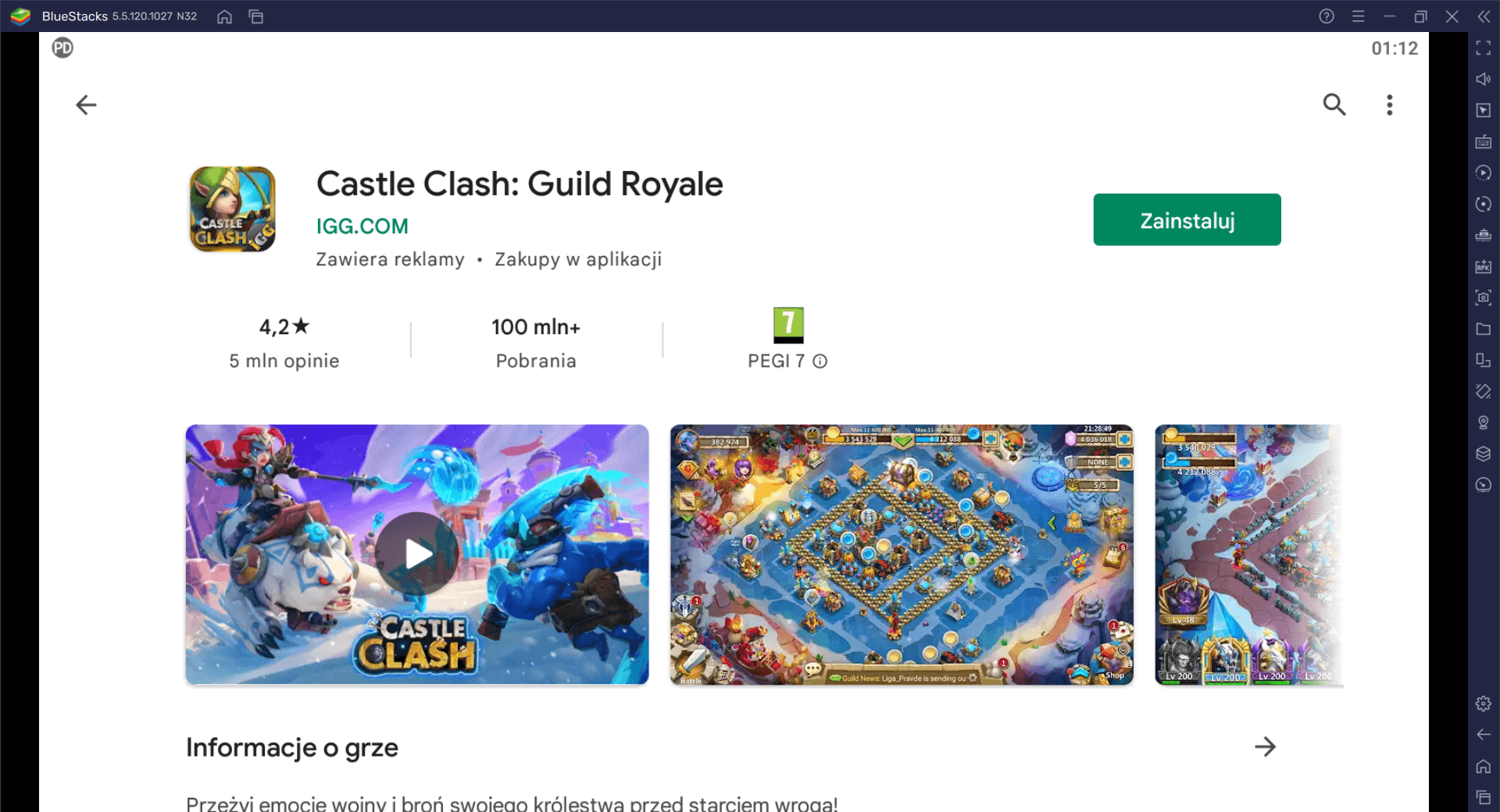 Jak grać w Castle Clash: Guild Royale na PC z BlueStacks