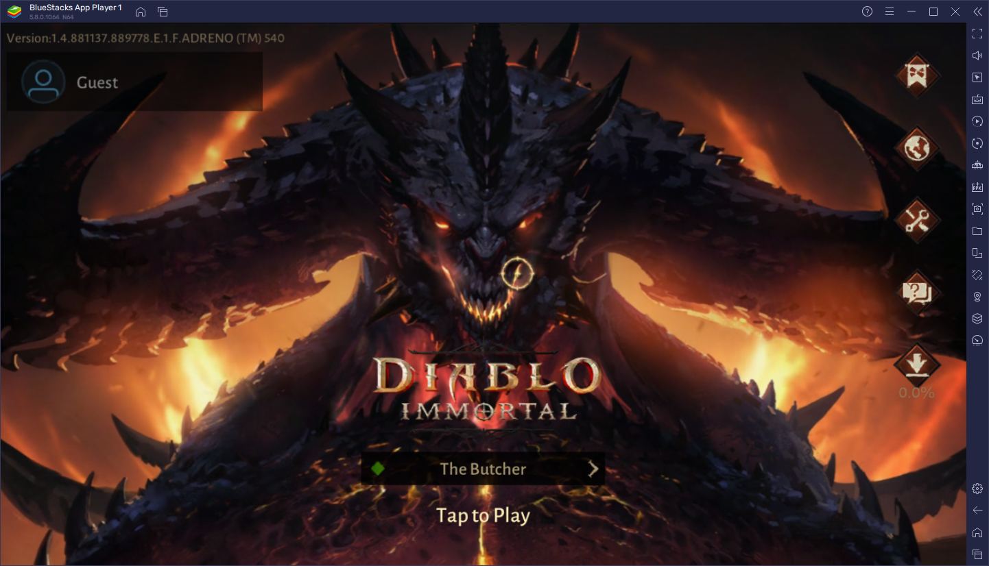 Jak grać w Diablo Immortal na PC z BlueStacks