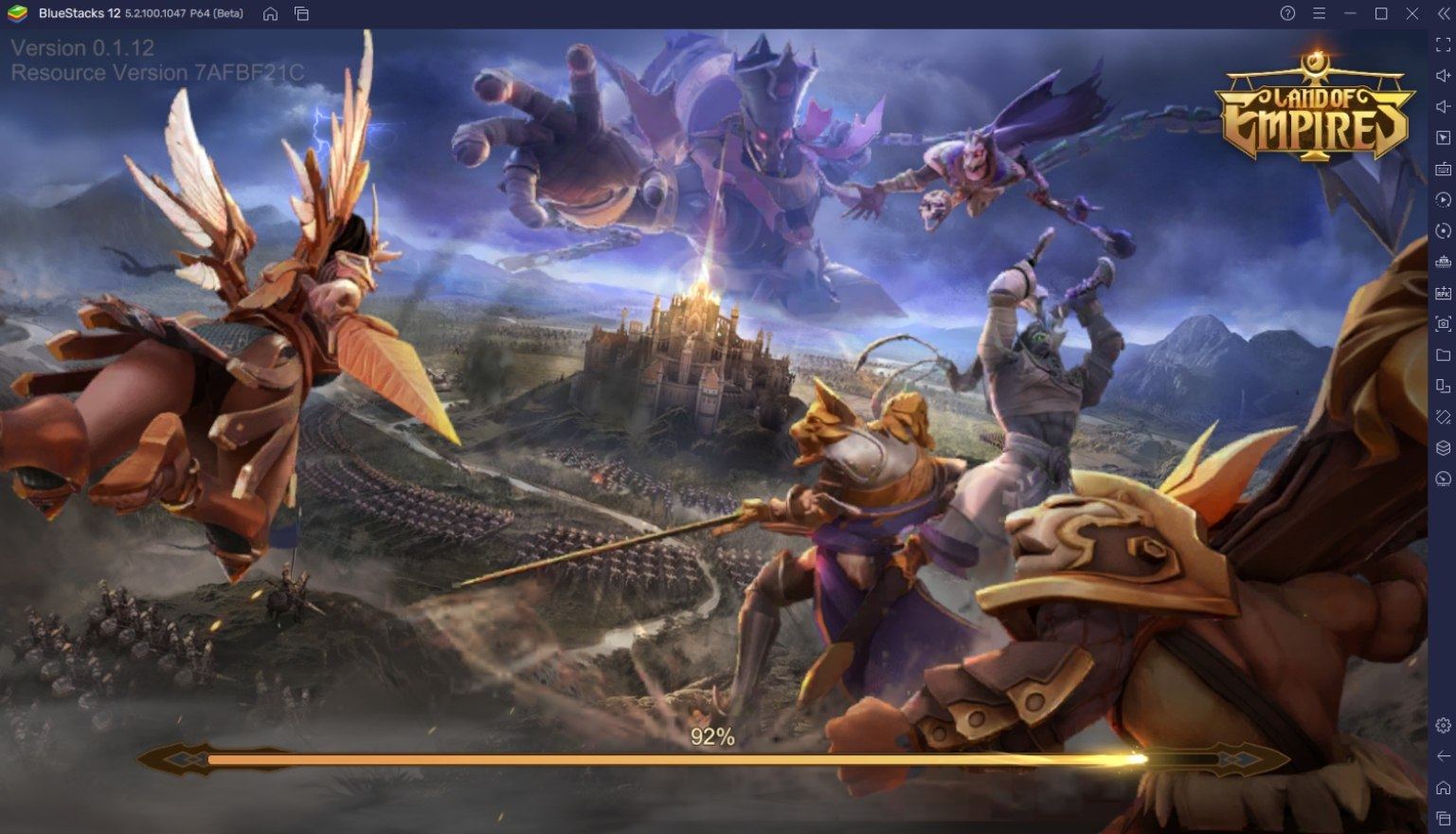 Jak grać w Land of Empires: Immortal na PC z BlueStacks