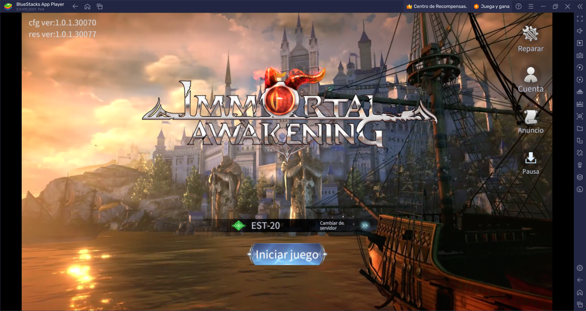 Immortal Awakening en PC cómo usar las herramientas de BlueStacks para mejorar tu experiencia de juego