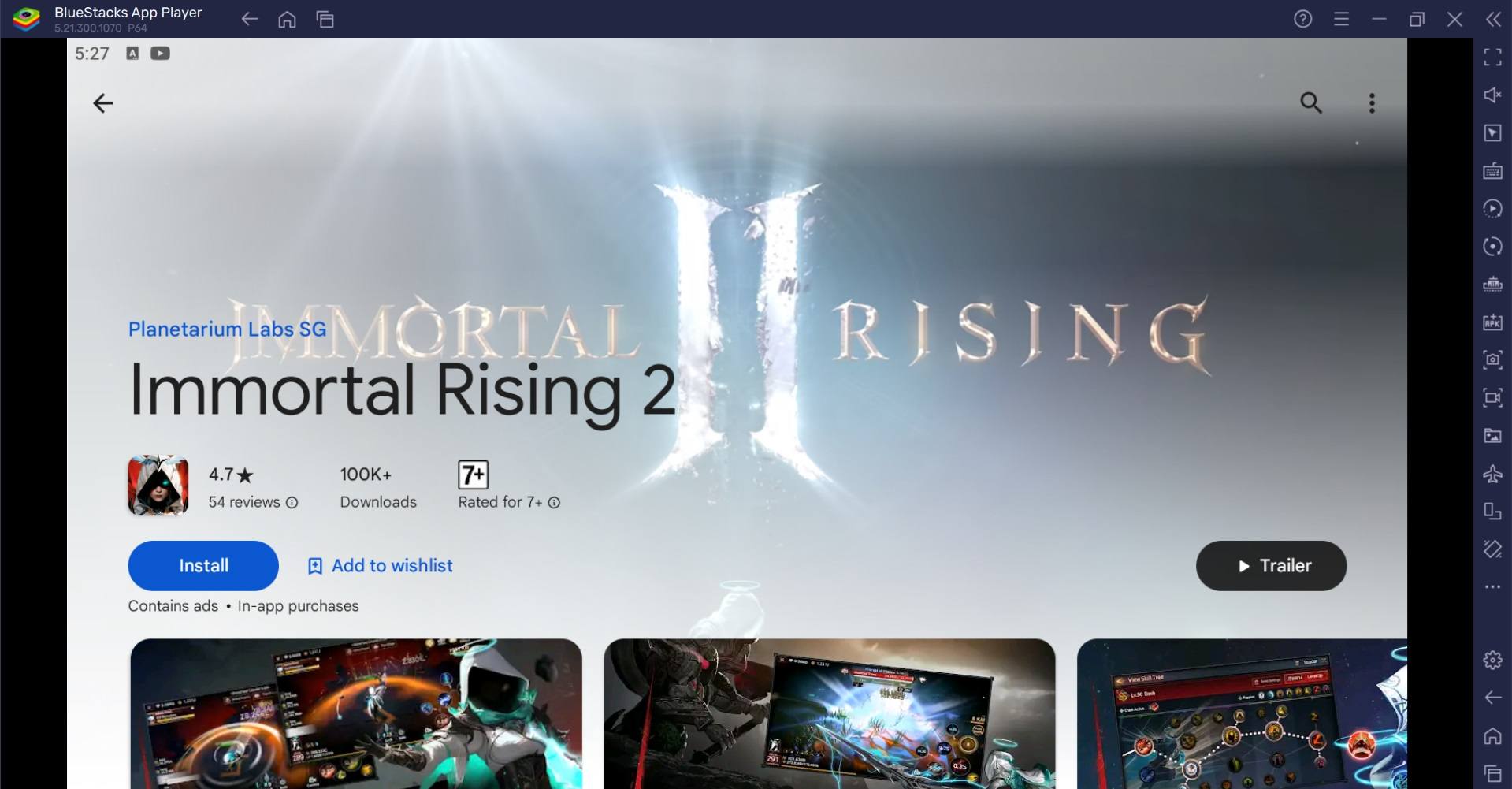 Como jogar Immortal Rising 2 no PC com BlueStacks