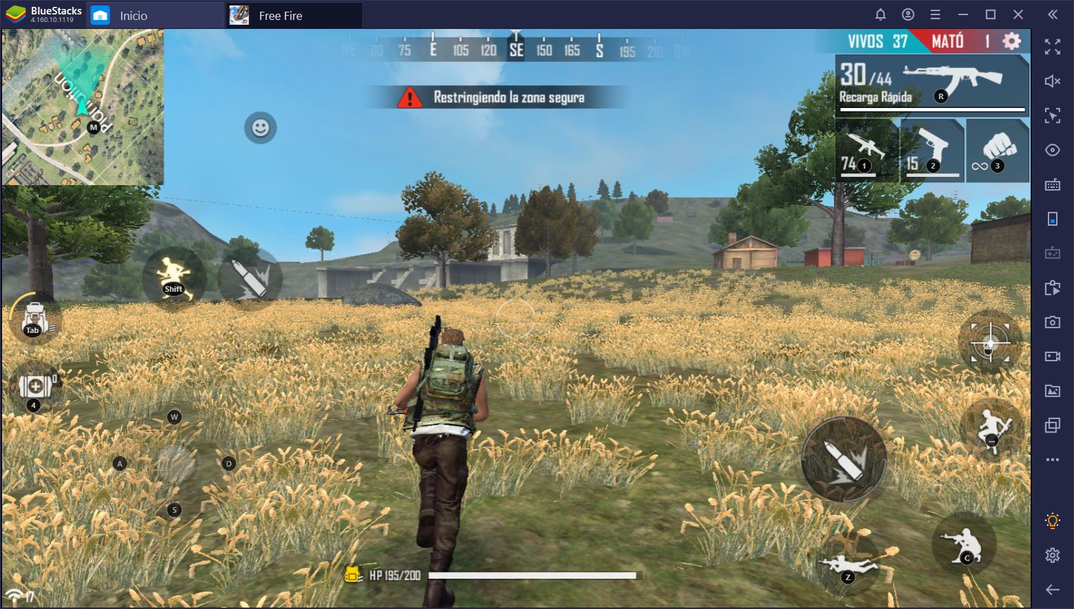 Consejos para empezar a jugar a Free Fire Battlegrounds