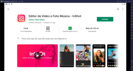 Como Instalar e Usar o Editor de Fotos e Vídeos InShot no PC com BlueStacks