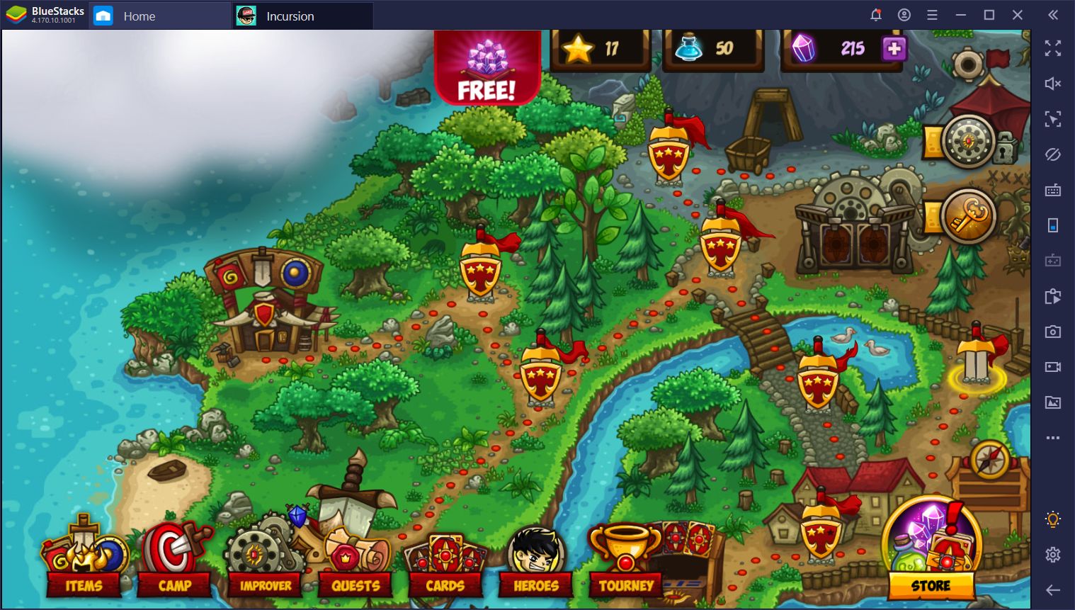 Download Kingdom Quest Tower Defense TD android on PC