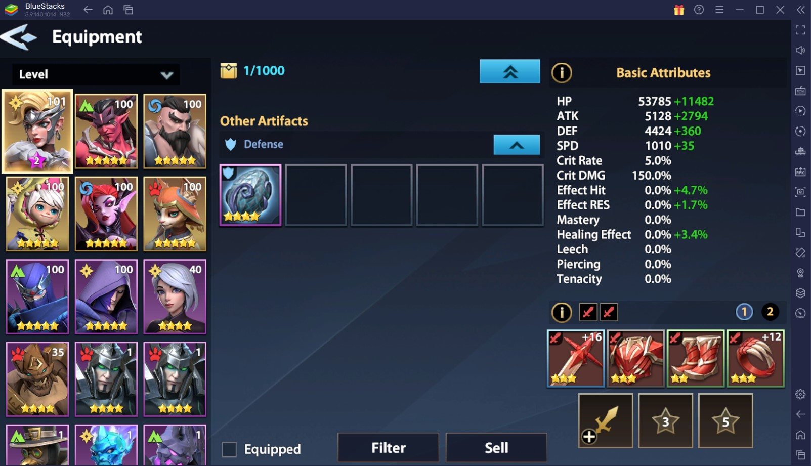 Infinite Magicraid Equipment and Emblem Guide to Make your Heroes Stronger