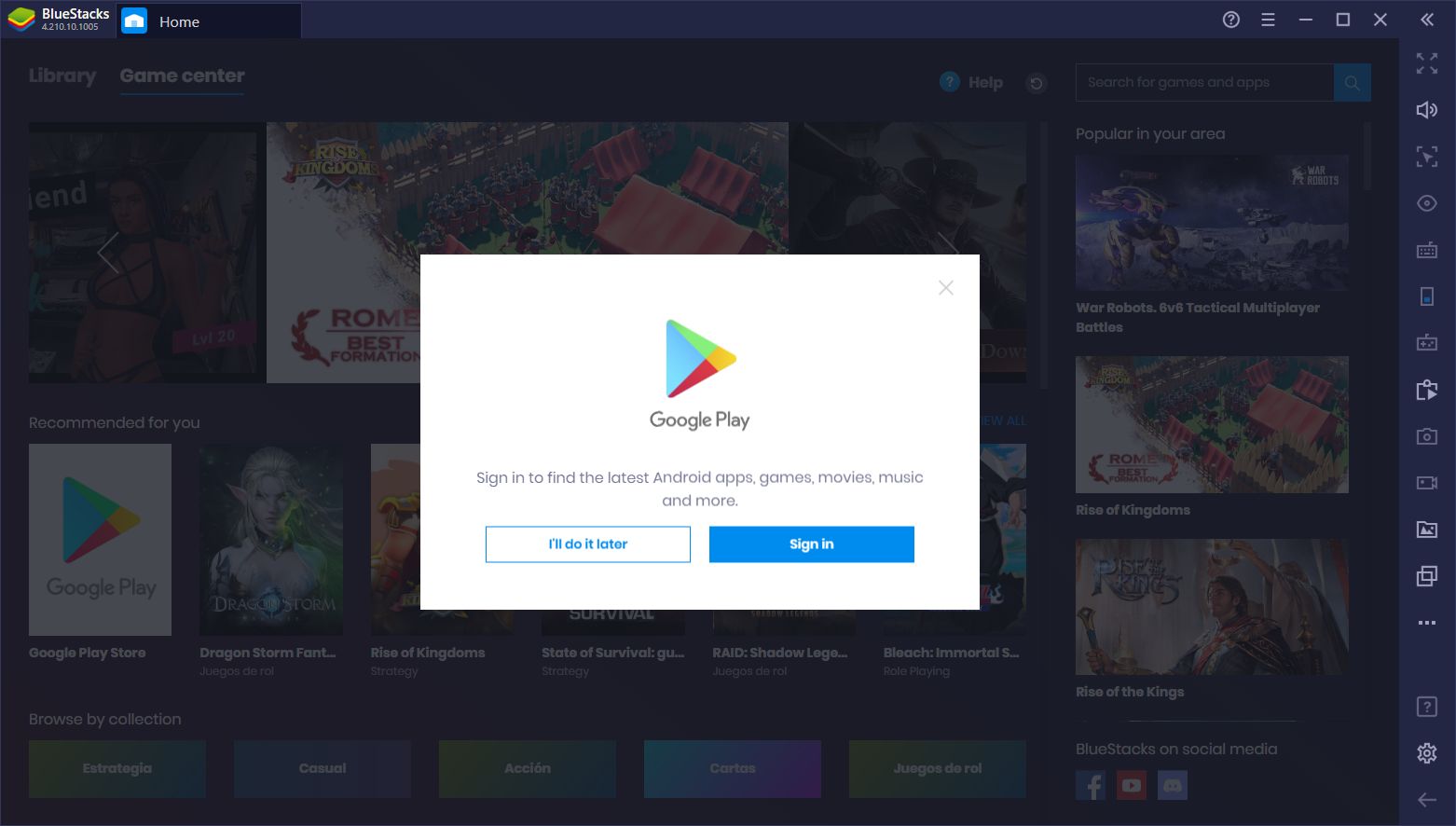 bluestacks emulator