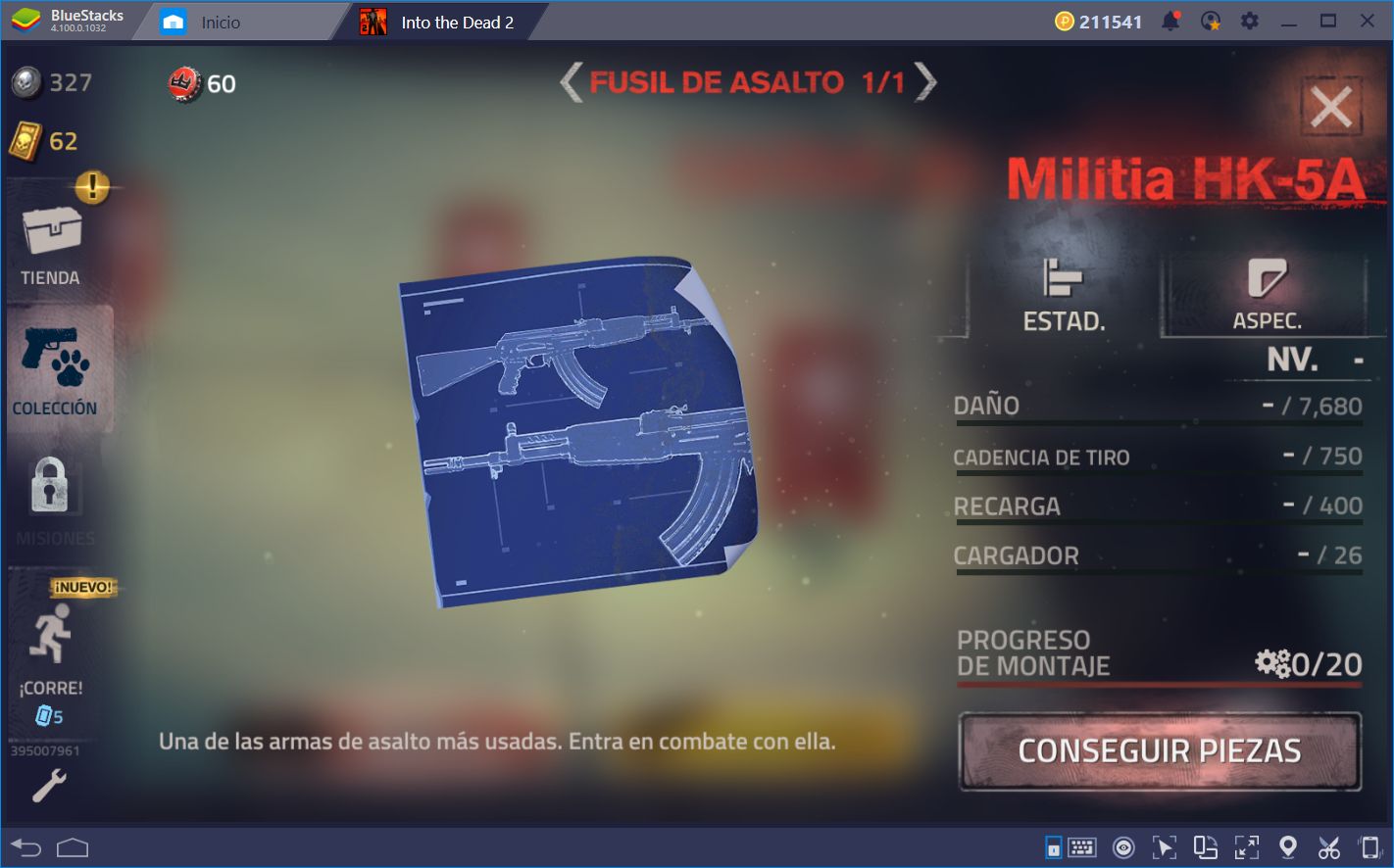 Cómo Desbloquear, Mejorar, y Optimizar tus Armas en Into the Dead 2