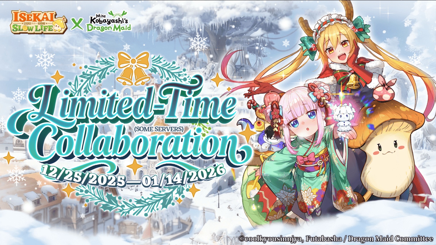 Isekai Slow Life x Miss Kobayashi’s Dragon Maid Collaboration Returns in 2025