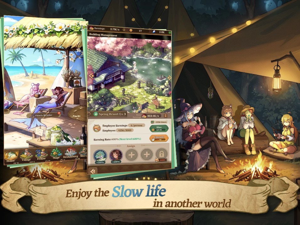 Isekai: Slow Life – Zwiększ poziom mocy swojego Towarzysza, korzystając z tych metod