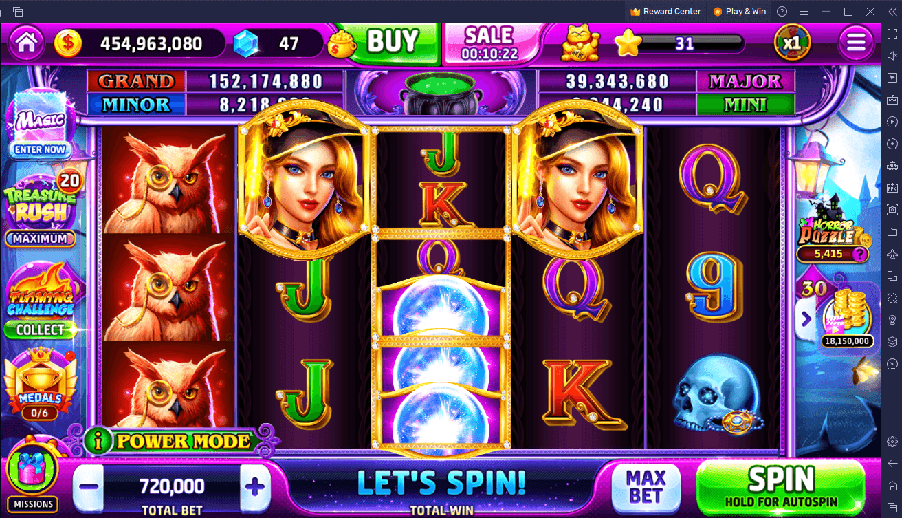 Comment Jouer à Jackpot World - Slots Casino sur PC avec BlueStacks