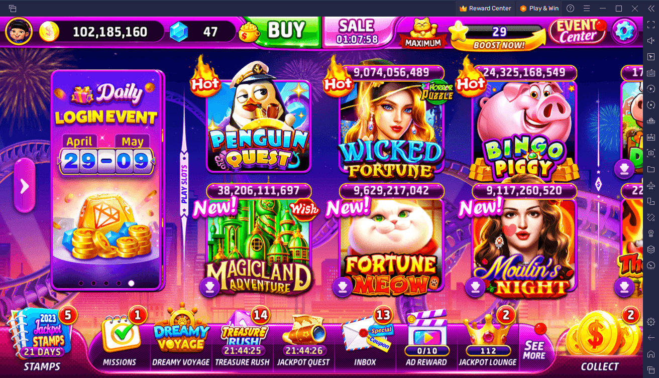 Jackpot World - Slots Casino Spielmodi Guide: Teil 2