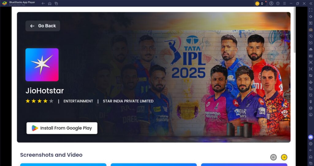 JioHotstar: Watch IPL on JioHotstar on PC with BlueStacks BlueStacks JioHotstar: Watch IPL on JioHotstar on PC with BlueStacks BlueStacks
