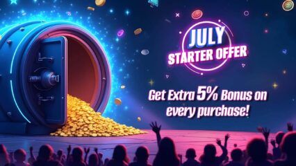 Unlock Extra 5% Bonus with the July Starter Offer – Play and Save More!