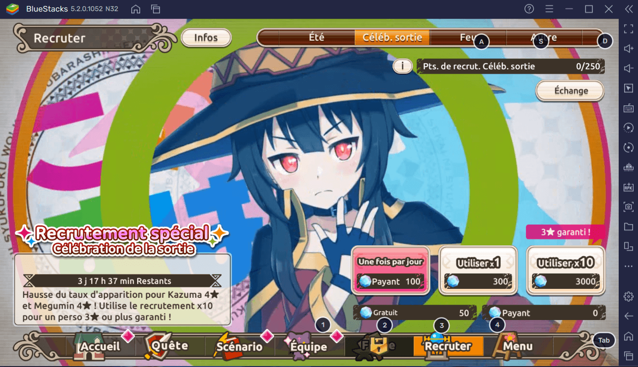 Guide du Reroll dans KonoSuba: Fantastic Days – Comment Obtenir les Meilleurs Personnages dès le Début