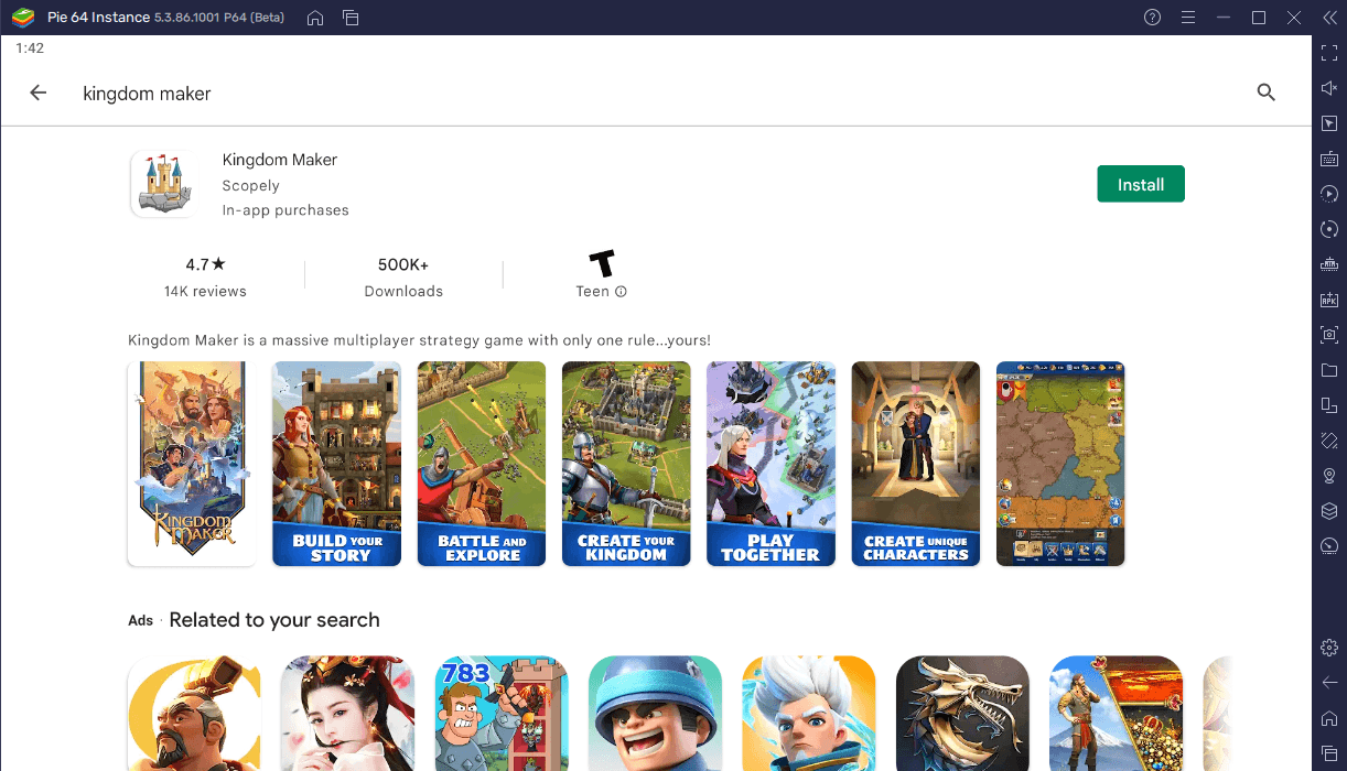 How to Play and Install Kingdom Maker on PC with BlueStacks