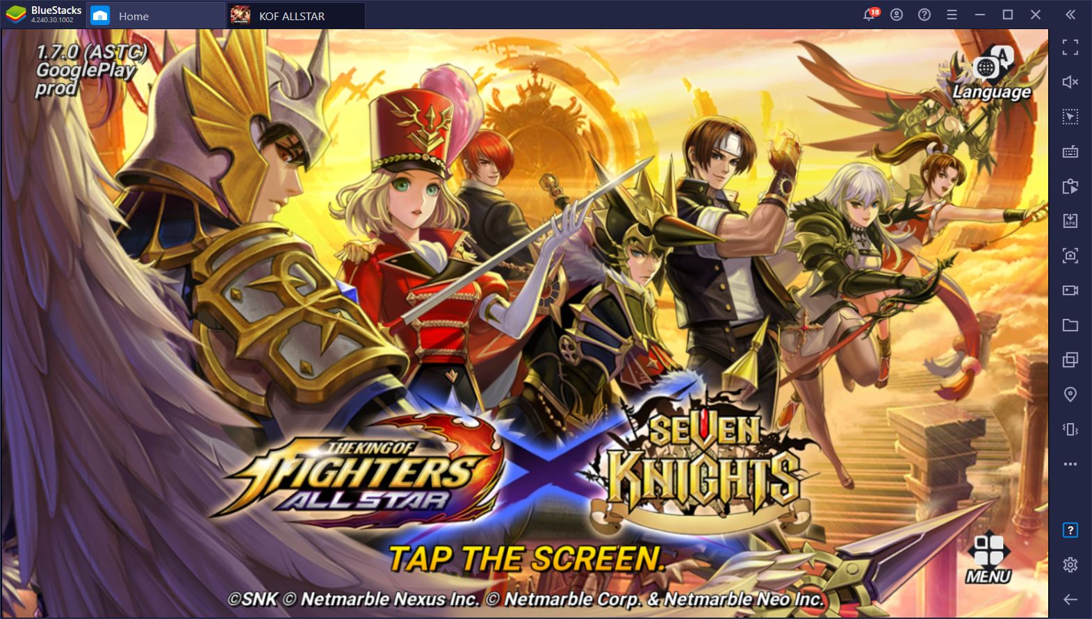 KOF ALLSTAR x Seven Knights Collaboration Event Coming in December