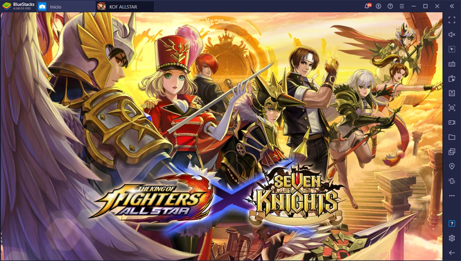 Evento de Colaboración KOF ALLSTAR x Seven Knights Llegará en Diciembre