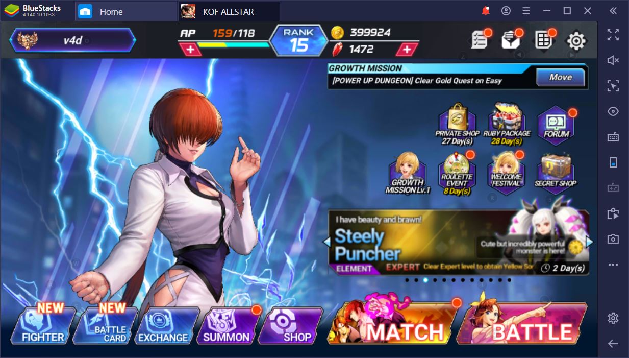 The King Of Fighters Allstar On Pc Guide To Battle Cards