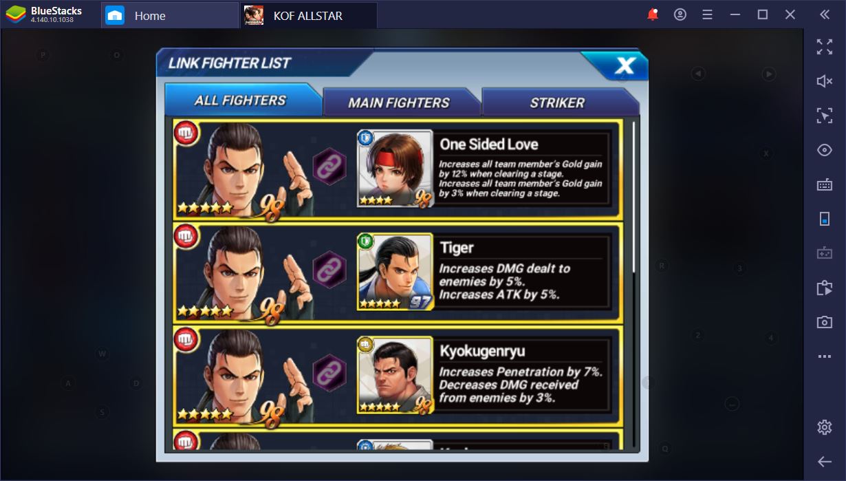 How to Come Up with the Best Team Compositions in The King of Fighters ALLSTAR on PC 