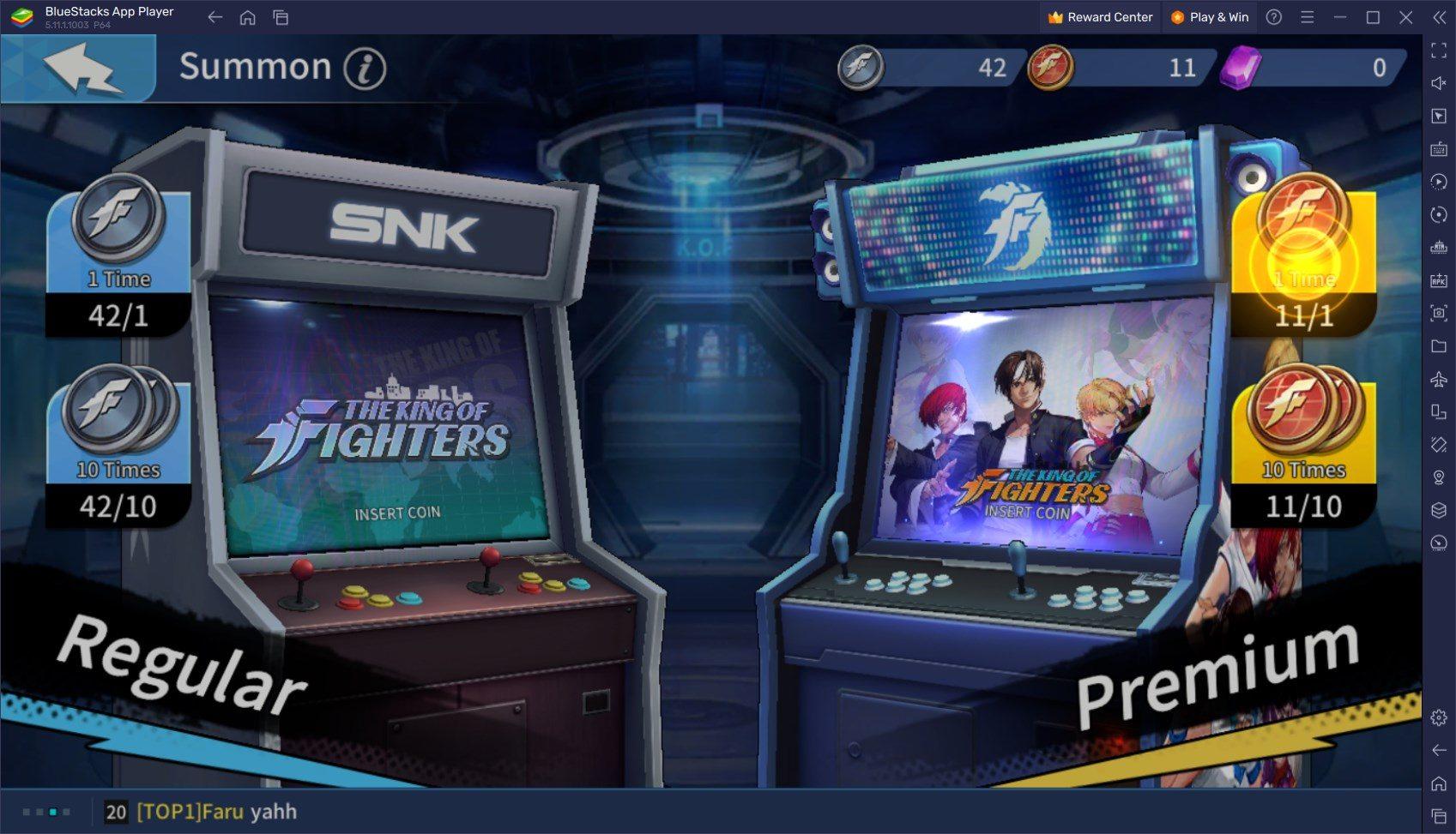 Les Meilleurs Conseils pour Débutants dans King of Fighters: Survival City pour Bien Commencer