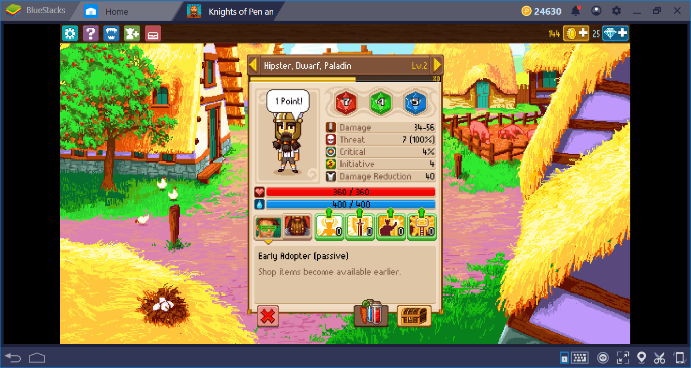 Let’s Roll The Dice And Play Knights Of Pen & Paper 2 On BlueStacks