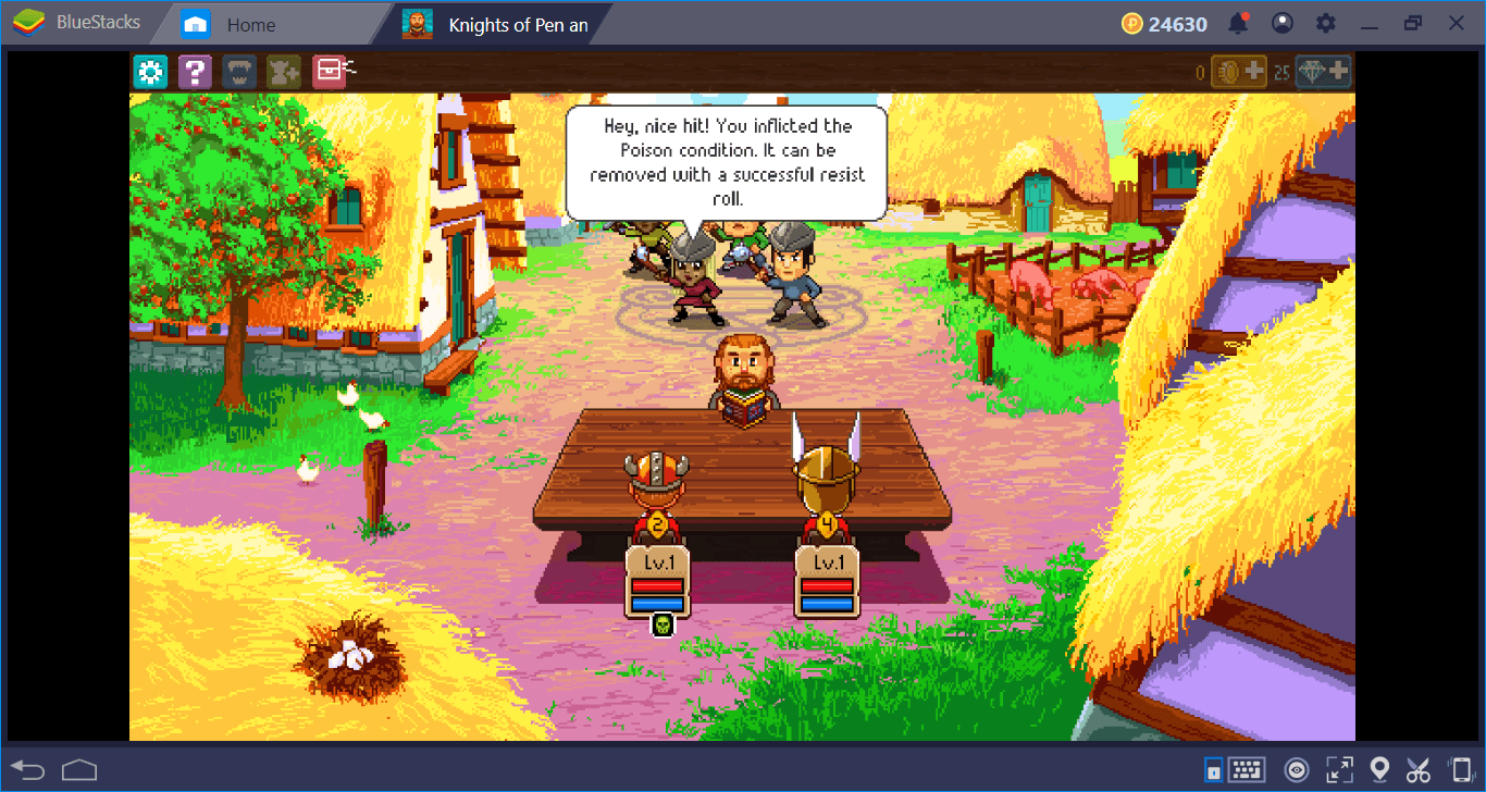 Let’s Roll The Dice And Play Knights Of Pen & Paper 2 On BlueStacks