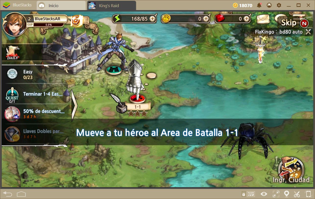 Introducción al Mundo de King’s Raid