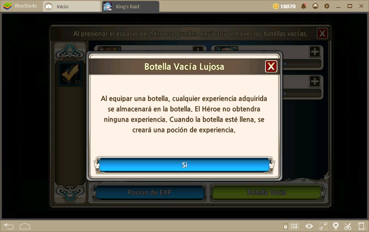 Guía Para Subir de Nivel a tus Personajes en King’s Raid