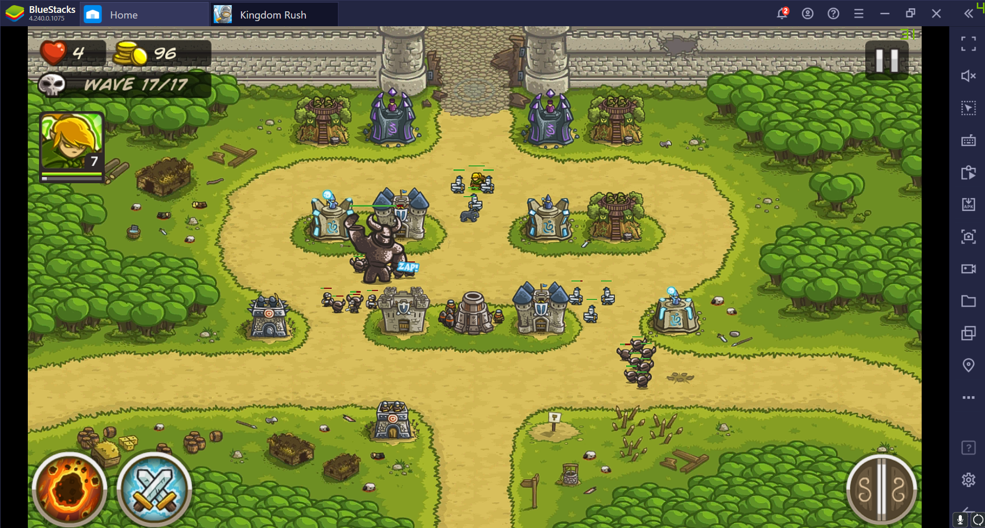 The most acclaimed of Tower Defense games, Kingdom Rush lands on