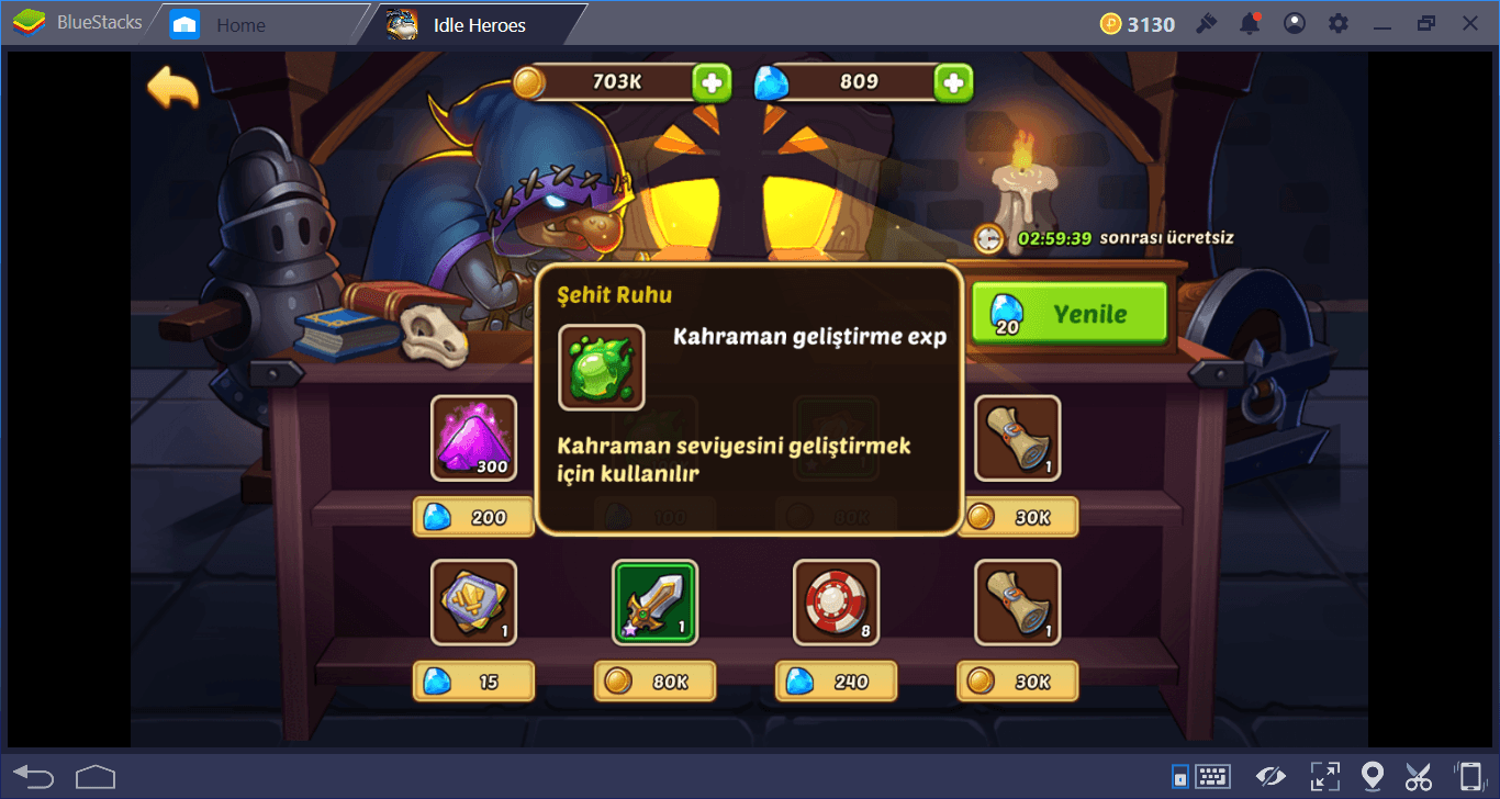 Idle Heroes İpuçları & Tavsiyeler