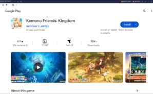 Как играть в Kemono Friends: Kingdom на компьютере с BlueStacks