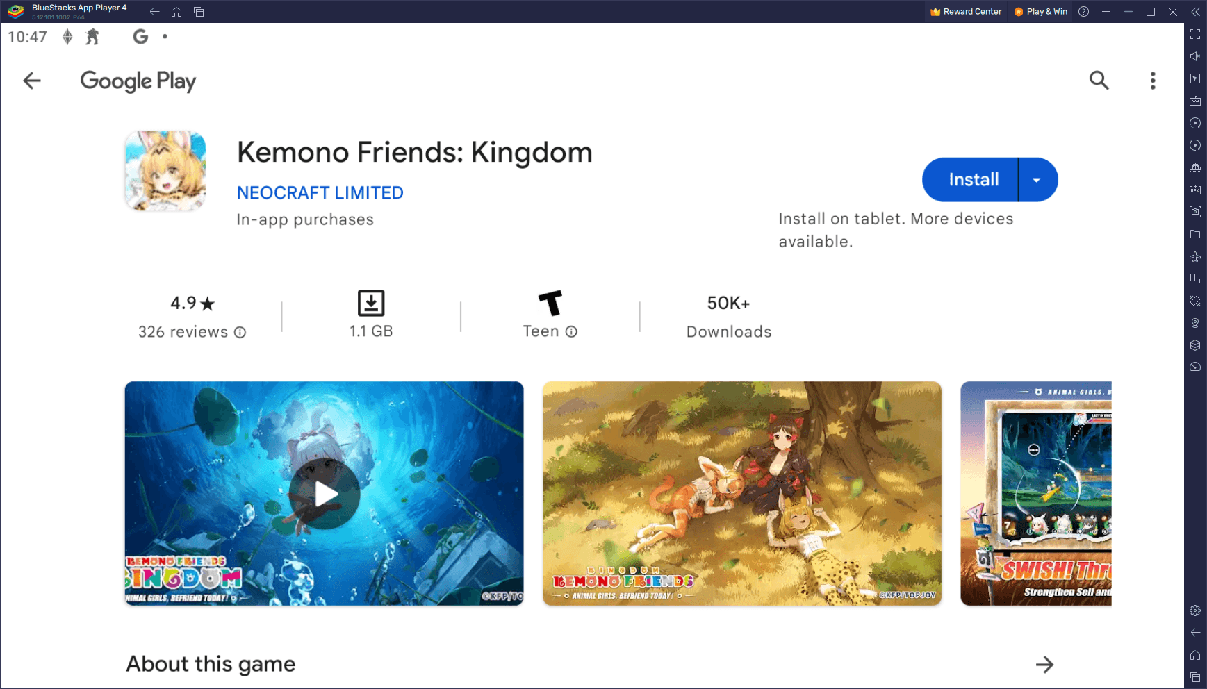How to Play Kemono Friends: Kingdom on PC with BlueStacks