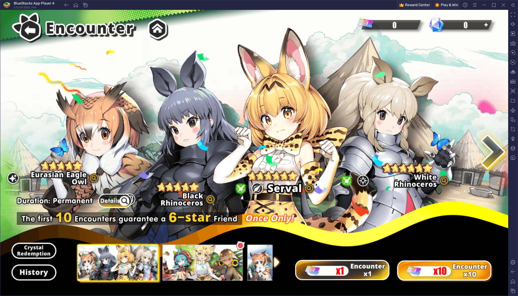 Kemono Friends Reroll Guide: Откройте свою мечту с Bluestacks!