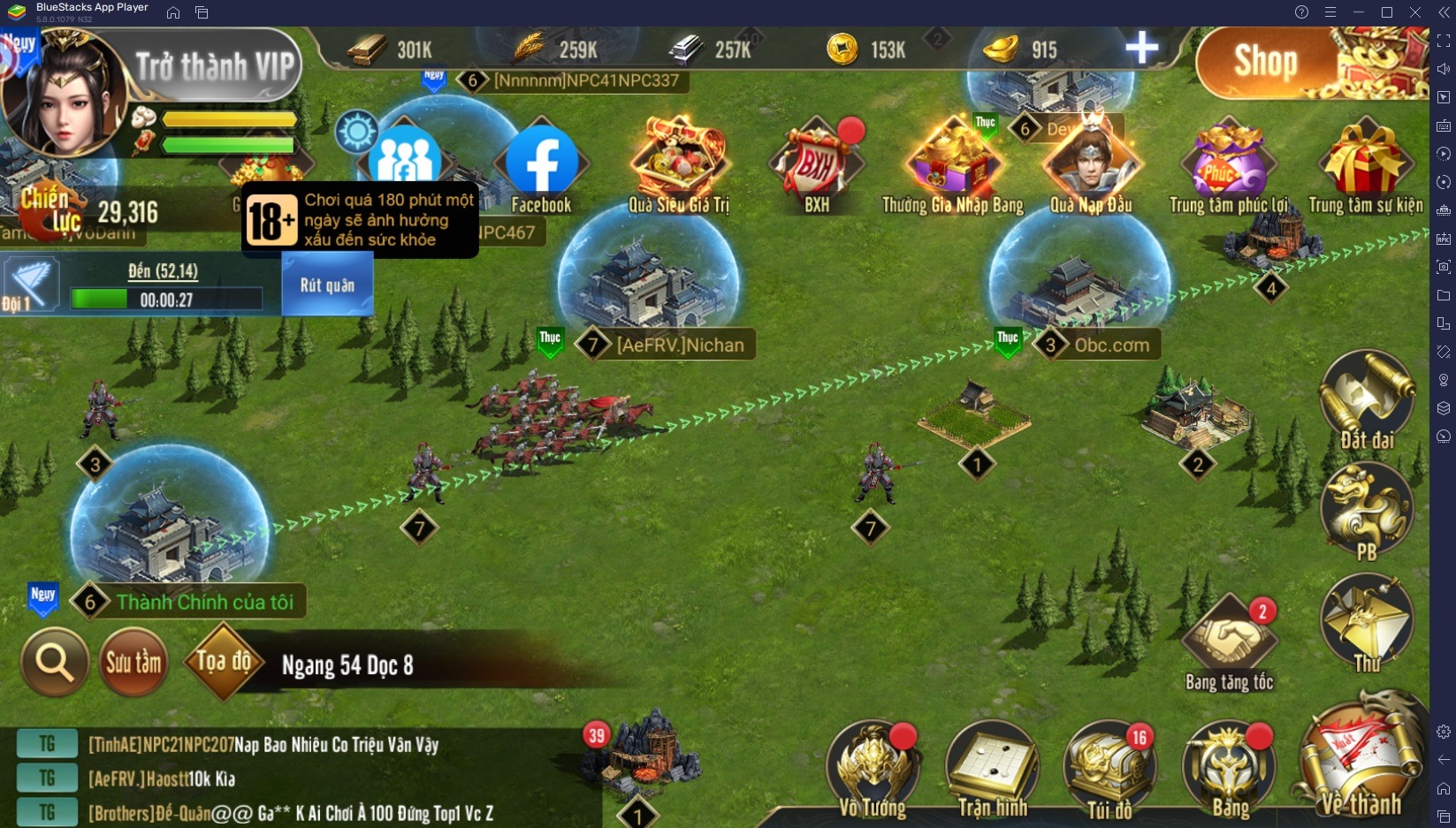 Kiêu Hùng Tam Quốc - Gzone: Hướng dẫn game thủ mới