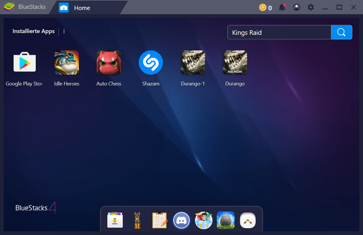 BlueStacks Installations- und Einstellungs-Guide für King’s Raid
