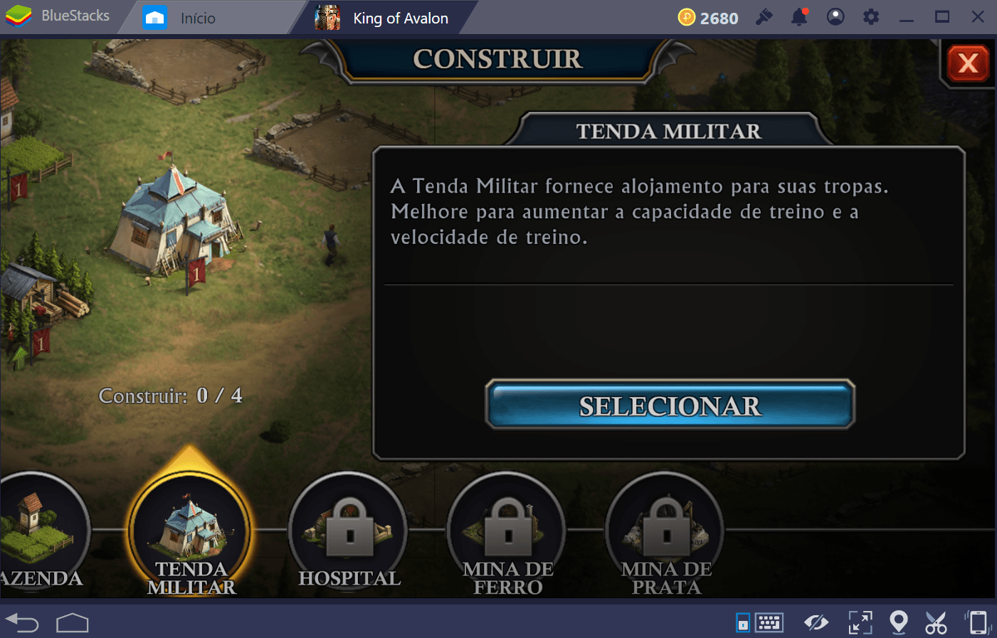 Guia de combate em King of Avalon: Dragon Warfare