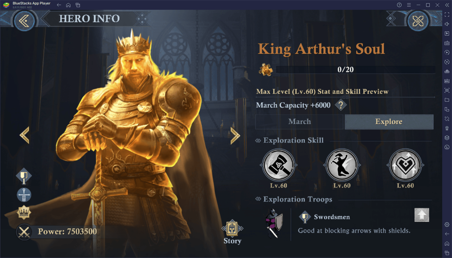 Lista de niveles de King of Avalon con los mejores héroes del juego