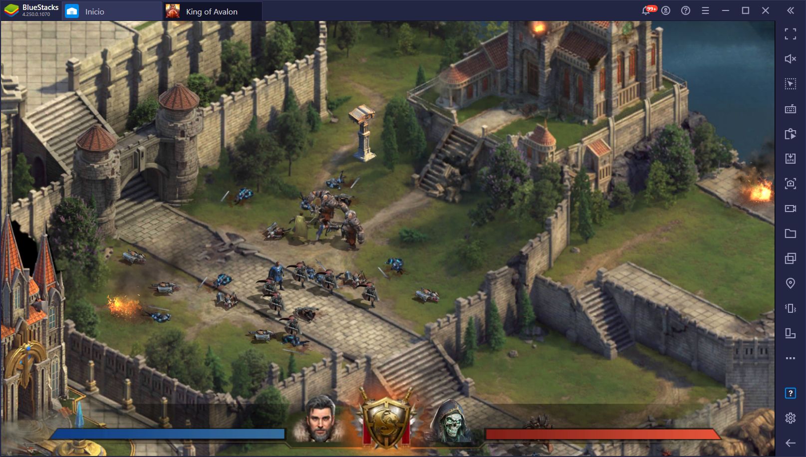 Cómo Jugar King of Avalon en PC con BlueStacks