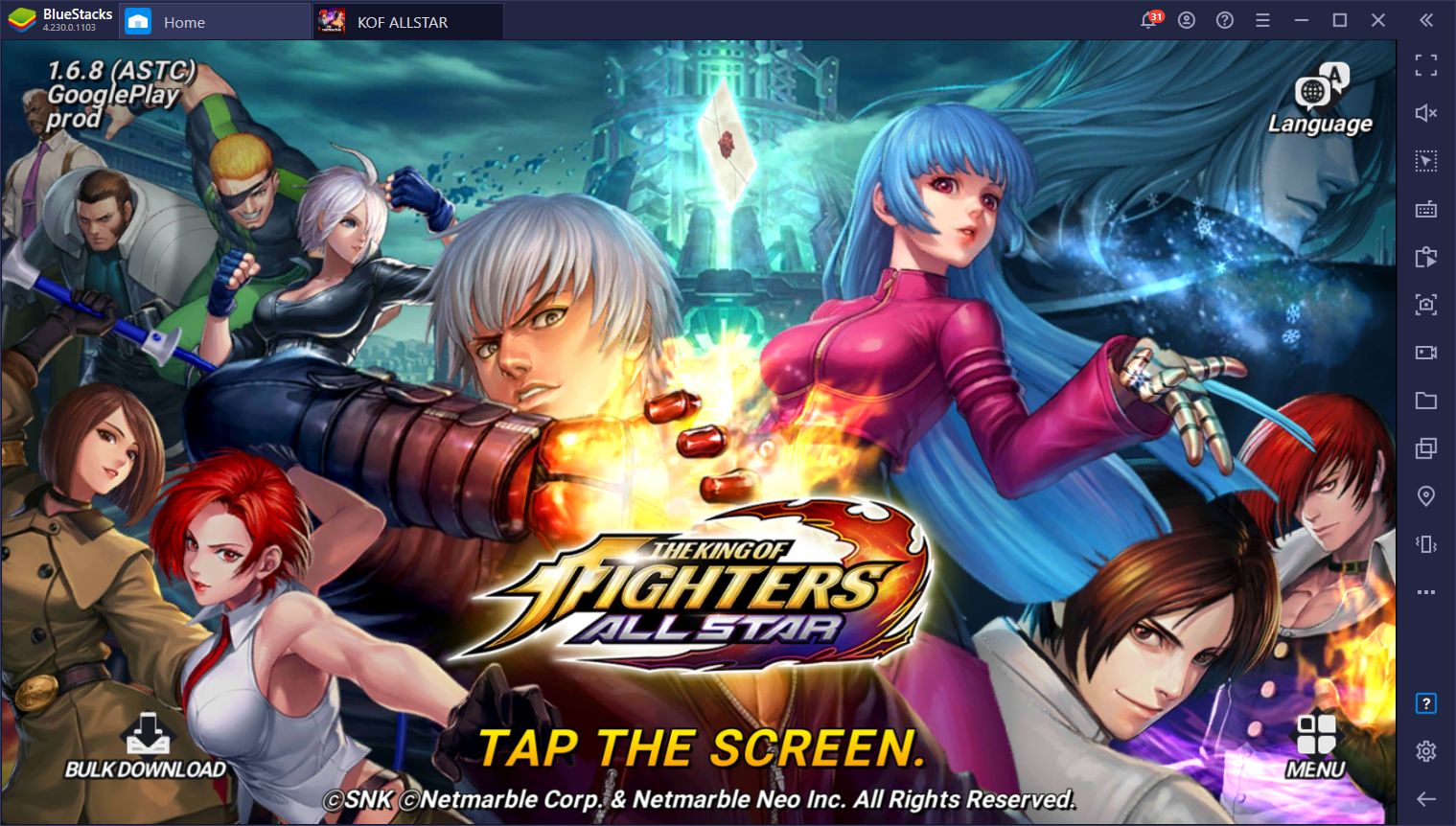 King of Fighters ALLSTAR August Update - New Challenges, Dungeons, and Rewards