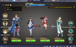 King’s Raid : Comment monter le niveau de ses héros