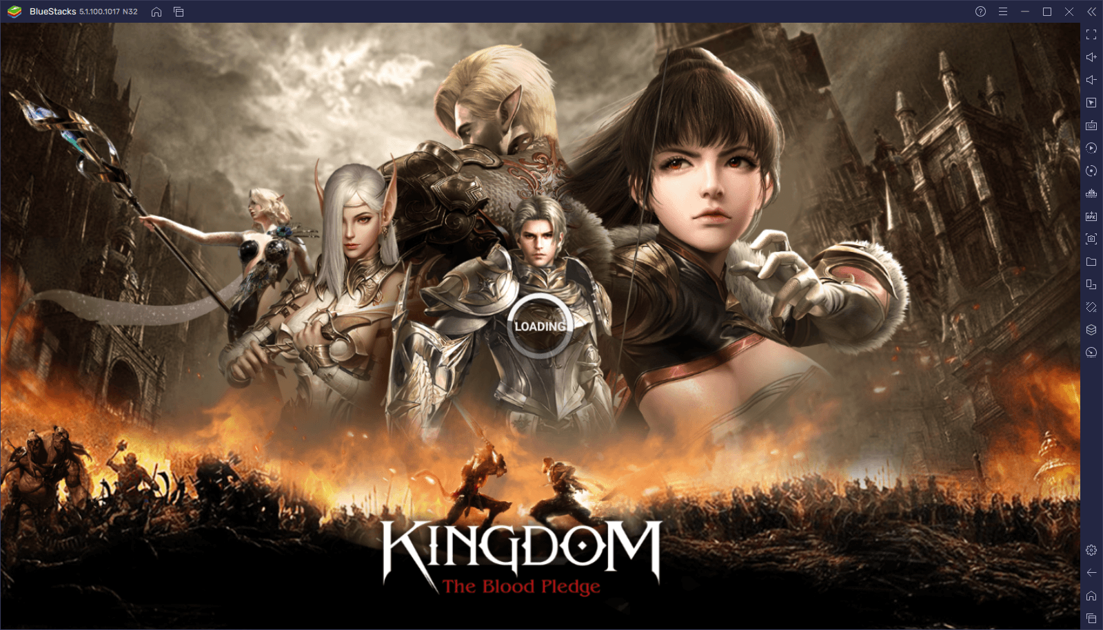 How to Download and Play Kingdom: The Blood Pledge on PC with BlueStacks