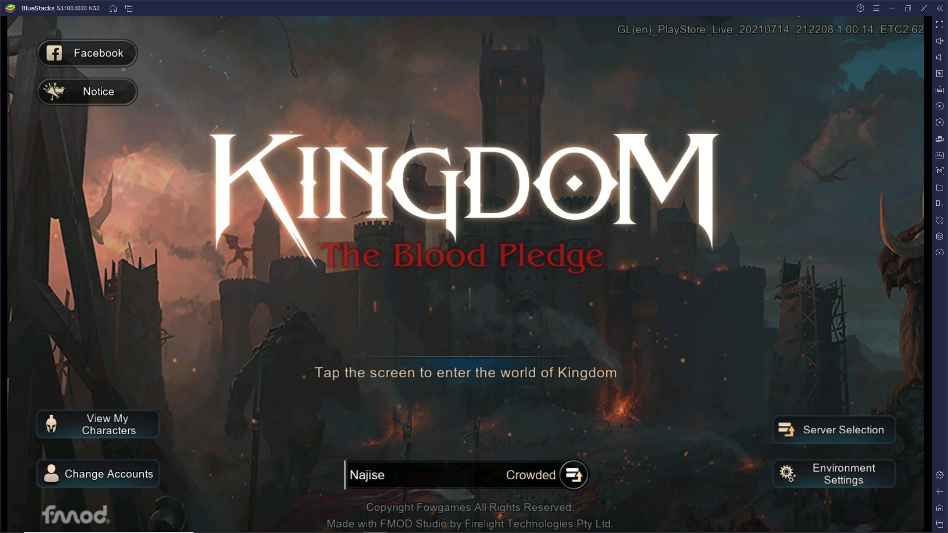 Gioca Kingdom: The Blood Pledge su PC con BlueStacks