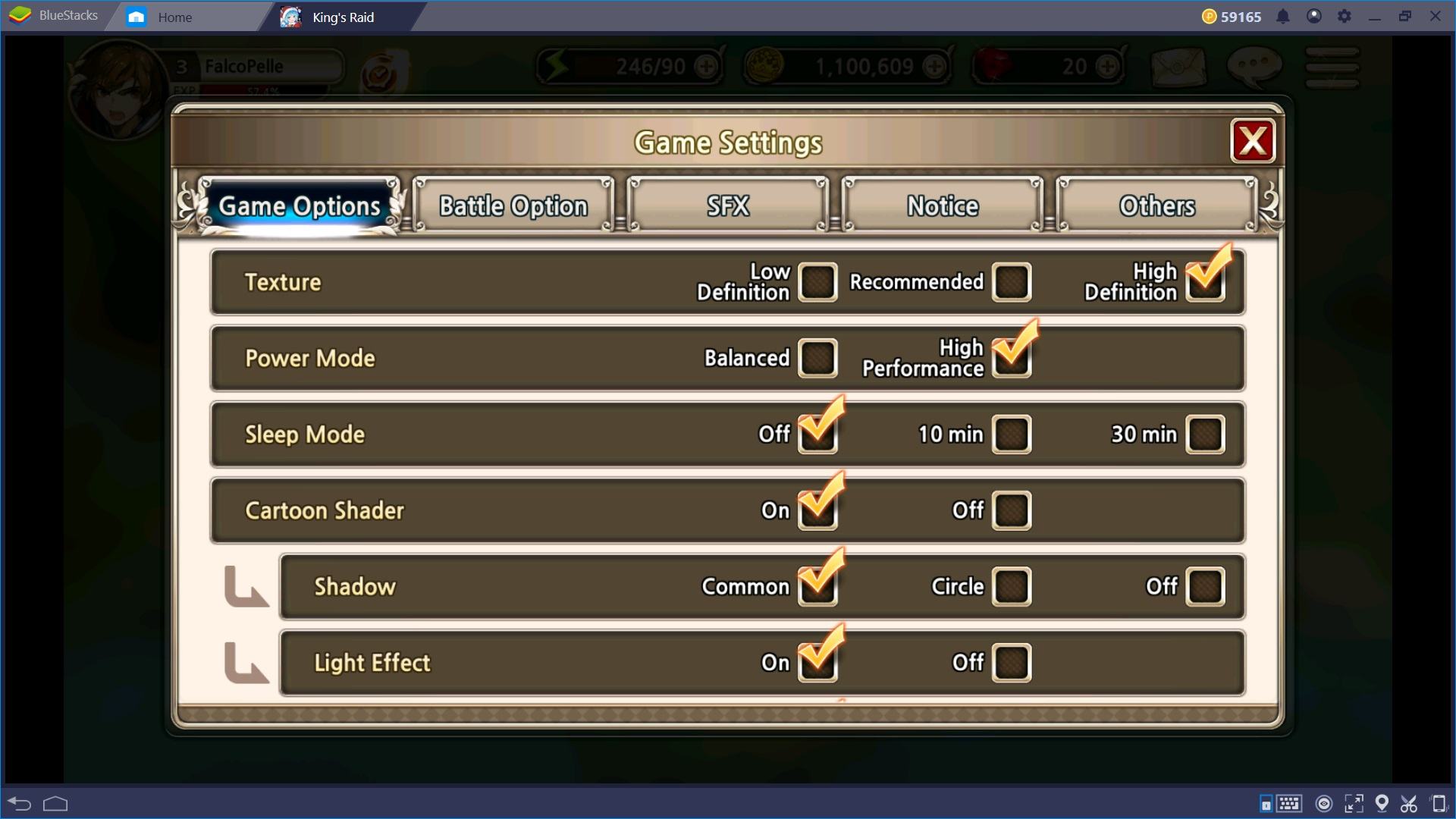 Gioca con Bluestacks a King’s Raid: Setup e Controlli