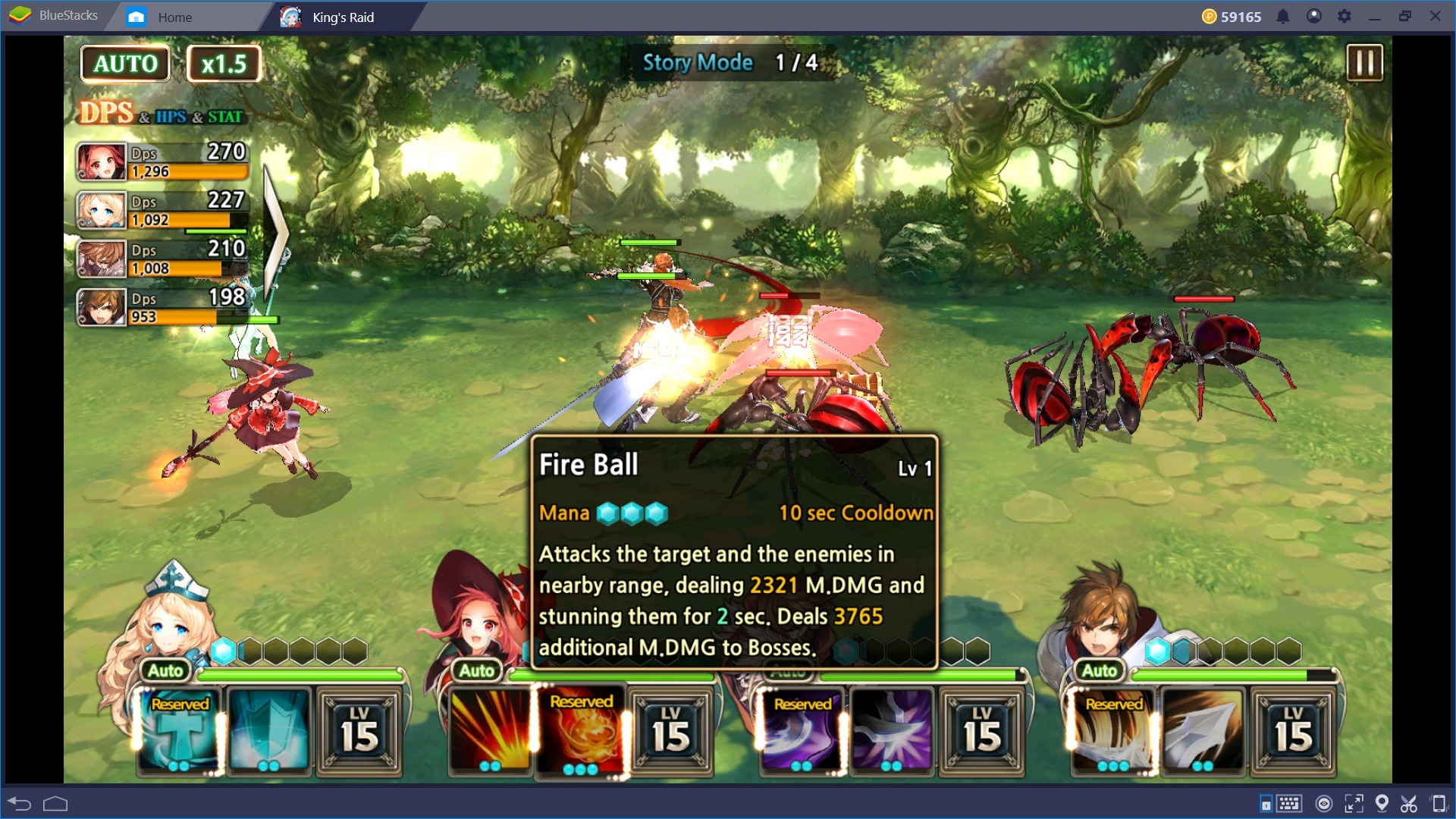 Gioca con Bluestacks a King’s Raid: Setup e Controlli